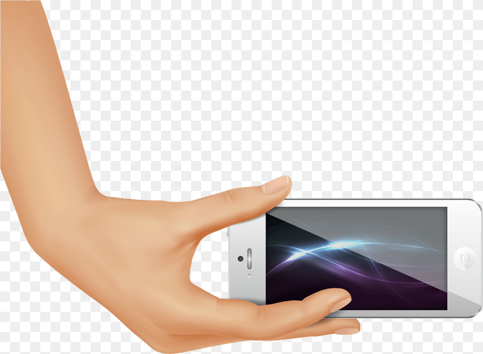 Single Hand Image Apple Iphone, Electronics, Mobile Phone, Phone, Adult Free Transparent Png