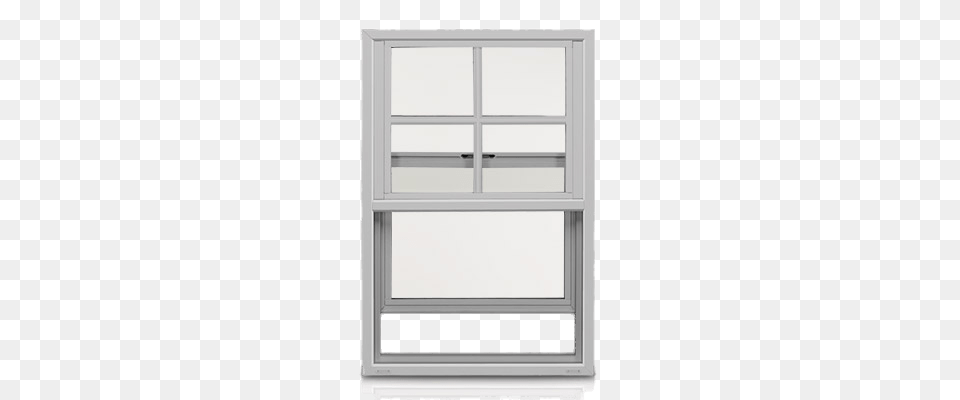 Single Hung White Sash Window Free Transparent Png