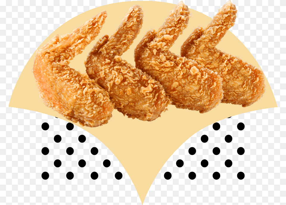 Single Item Chicken Wings Factory 2004 Ford Taurus Radio, Food, Fried Chicken, Bread, Plate Png