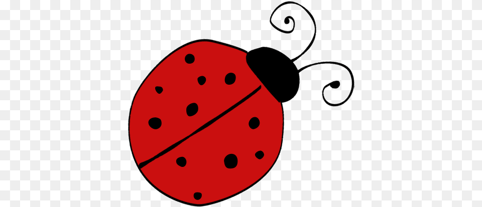 Single Ladybug Clipart Ladybug Clipart, Plant, Berry, Food, Fruit Free Png