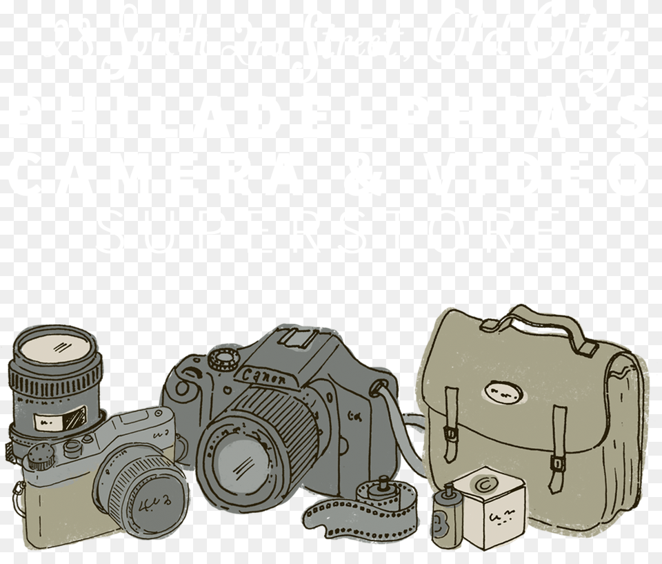 Single Lens Reflex Camera, Electronics, Digital Camera, Bag Free Png