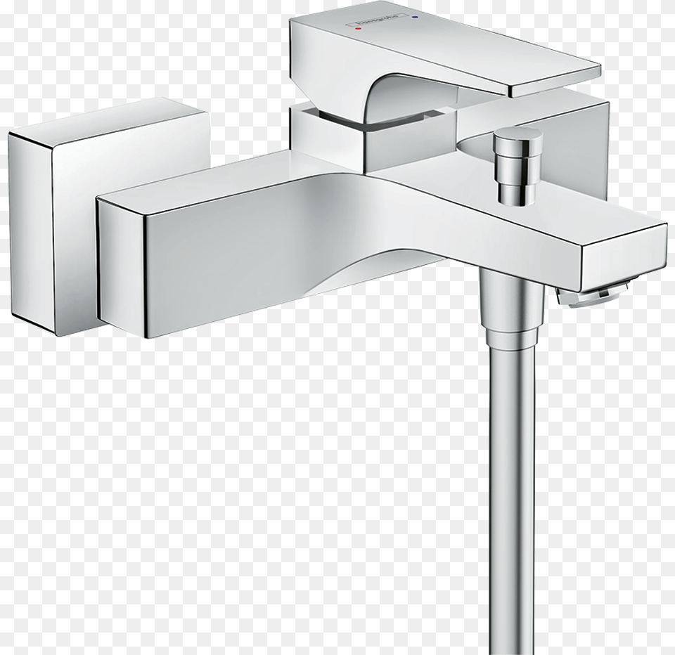 Single Lever Bath Mixer For Exposed Installation With Hansgrohe Metropol Exposed Single Lever Bath Mixer Free Png