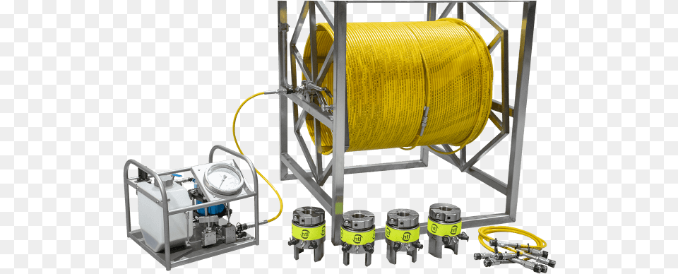 Single Line Hose Reel Setup 01 Concrete Grinder Png Image