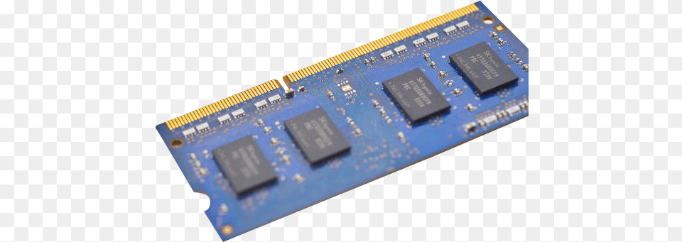 Single Memory Chip Electronic Component, Computer, Computer Hardware, Electronics, Hardware Free Png Download