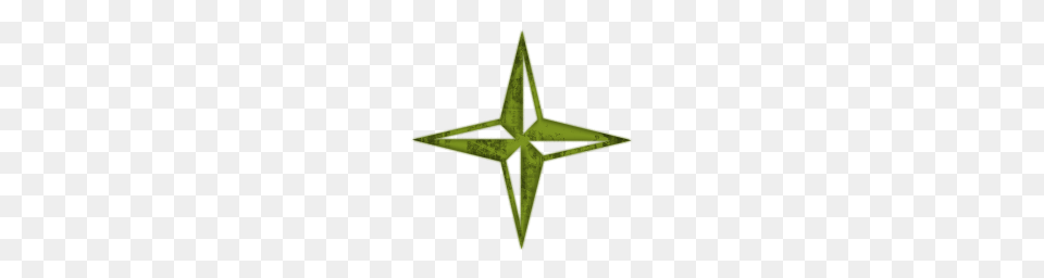 Single Palm Leaf Clipart, Star Symbol, Symbol, Cross Free Png