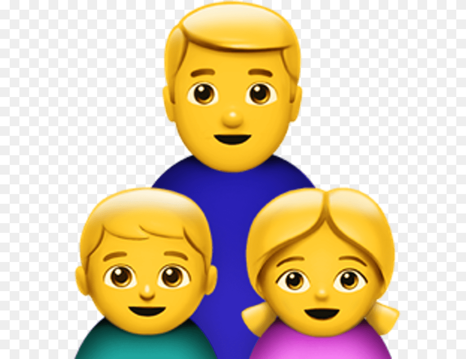 Single Parent Family Emoji, Face, Head, Person, Photography Free Png