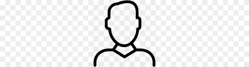 Single Person Outline Clipart Free Png