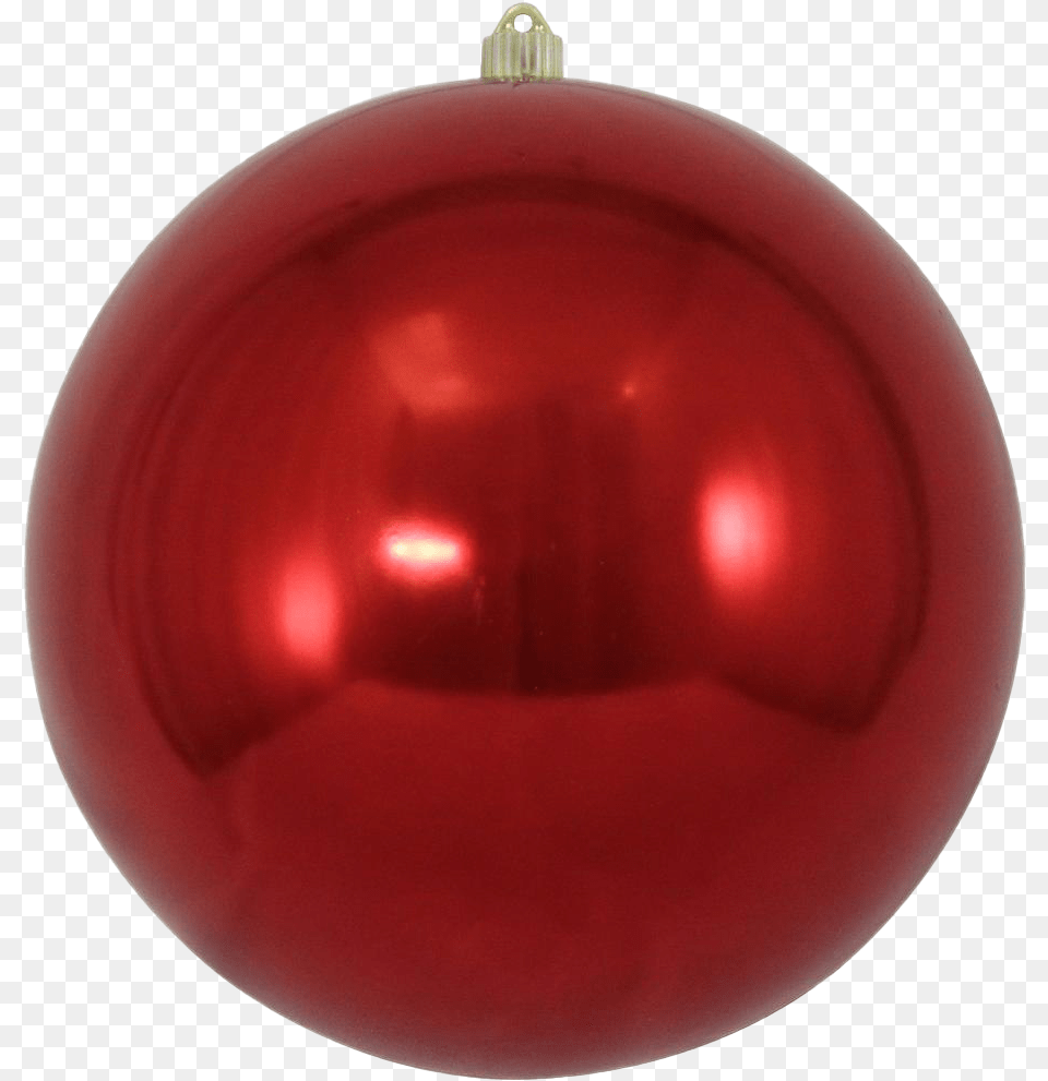 Single Red Christmas Ball Picture Christmas Tree Ball, Balloon, Sphere Free Transparent Png