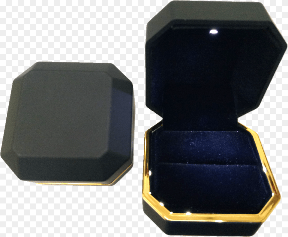 Single Ring Box Octagon Black Free Transparent Png