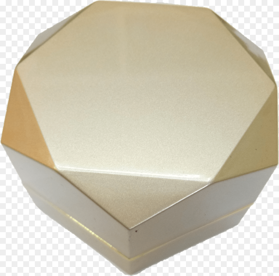 Single Ring Box Octagon Gold New Pottery, Art, Porcelain Free Png Download