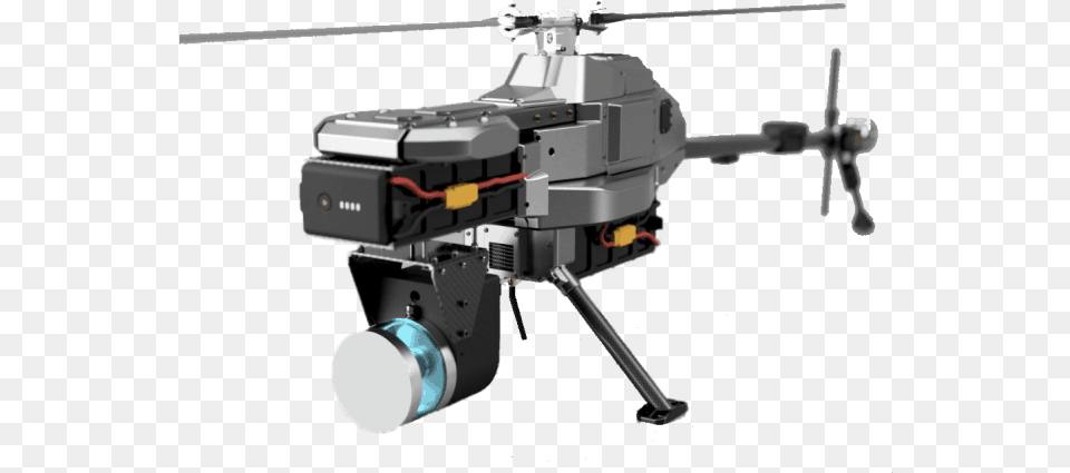 Single Rotor Drone Unmanned Aerial Vehicle, Aircraft, Helicopter, Transportation, Camera Free Png Download