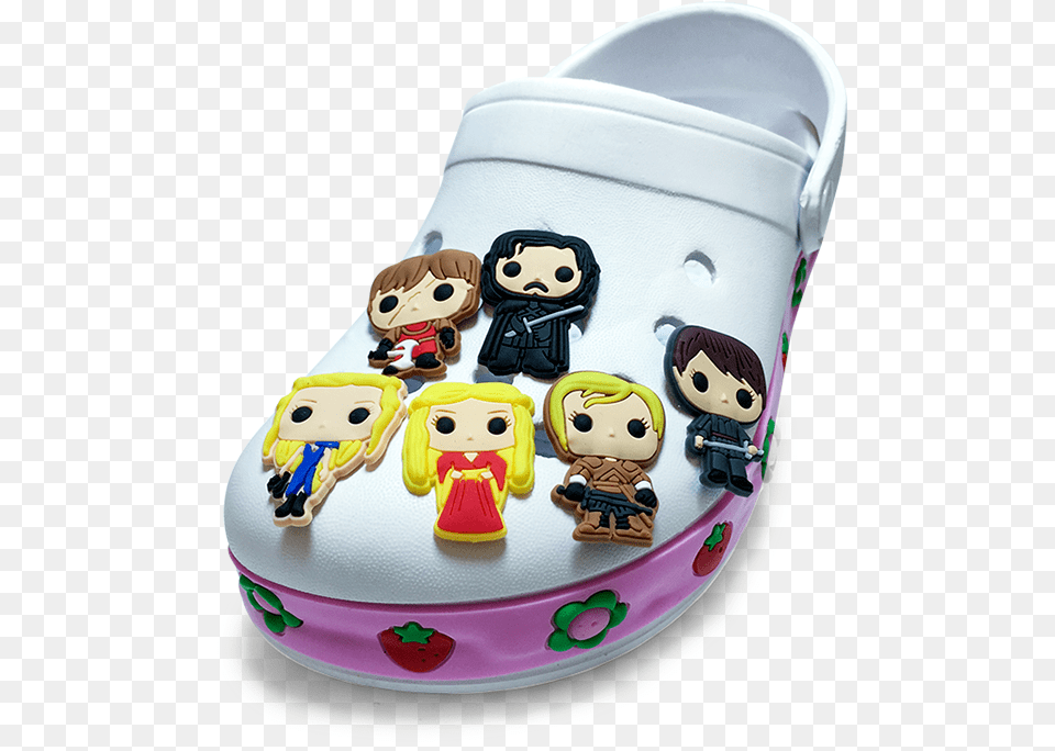 Single Sale 1pc Game Of Thrones Pvc Shoe Charms Shoe Cartoon, Food, Birthday Cake, Cake, Clothing Png Image