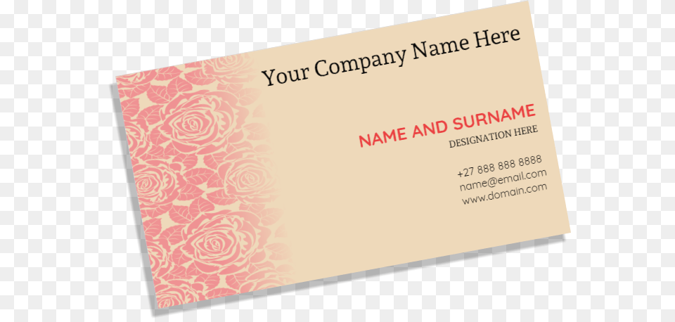 Single Sided Business Card Business Card, Paper, Text, Business Card Free Transparent Png