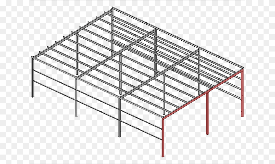 Single Slope Straight Column Frames Multispan Building, Architecture, House, Housing, Staircase Free Png