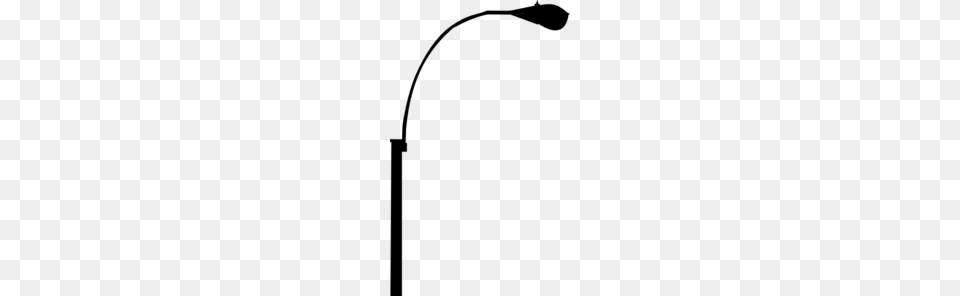 Single Street Light Clip Art, Gray Free Transparent Png