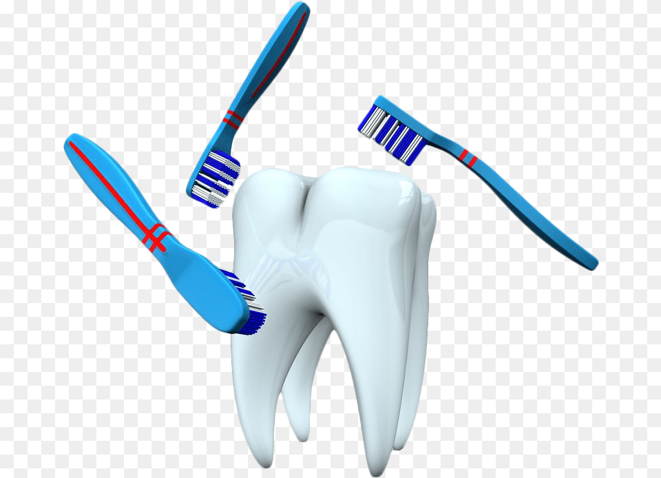 Single Teeth Background Toothbrush, Brush, Device, Tool Png Image