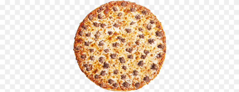 Single Topping Pizza Pizza From Top, Food Free Transparent Png