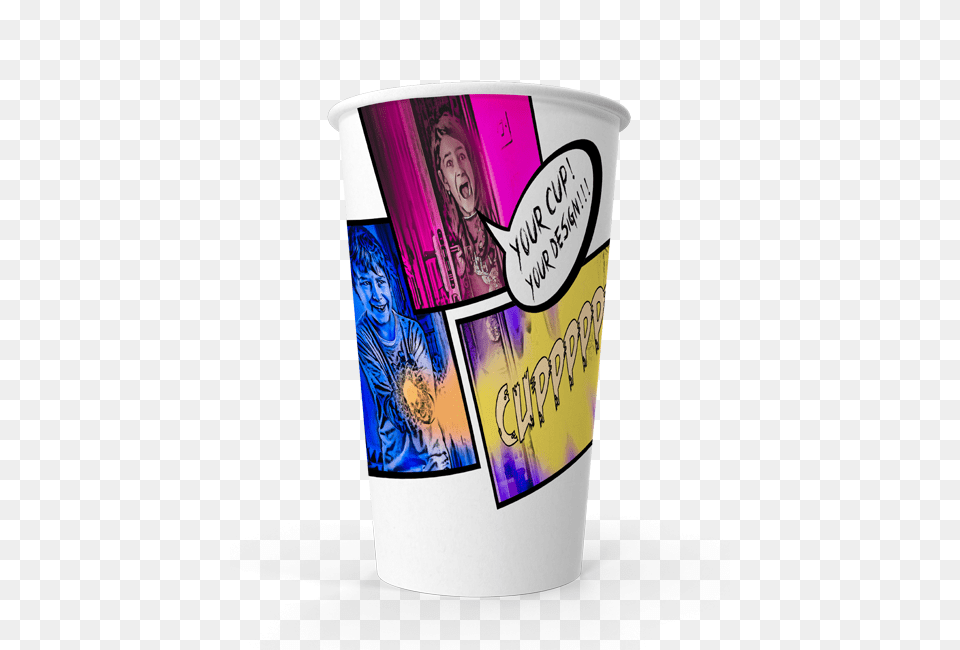 Single Wall Cup Ml Custom Printed, Adult, Male, Man, Person Png