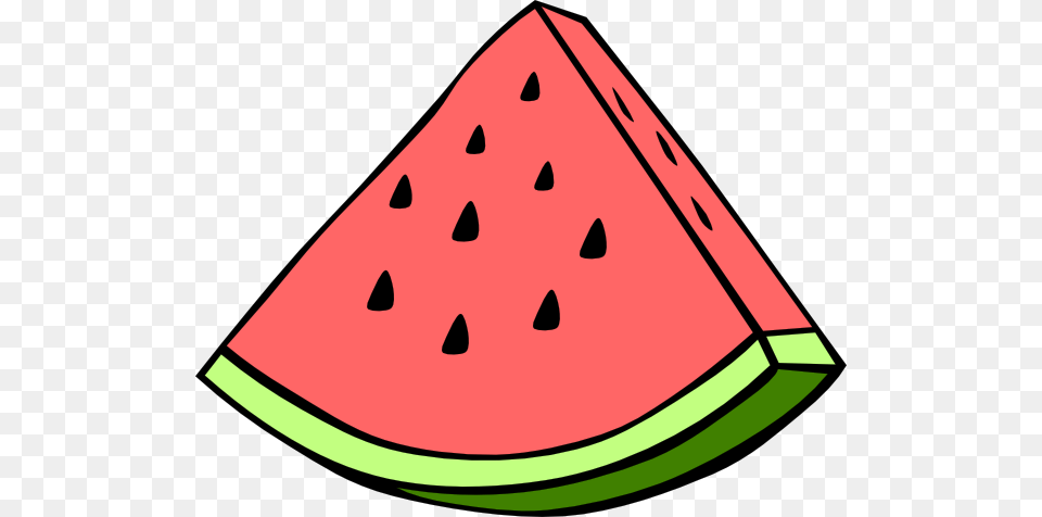 Single Watermelon Seed, Food, Fruit, Plant, Produce Free Transparent Png