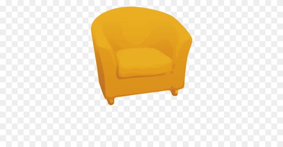 Single Yellow Sofa, Couch, Furniture, Clothing, Hardhat Free Transparent Png