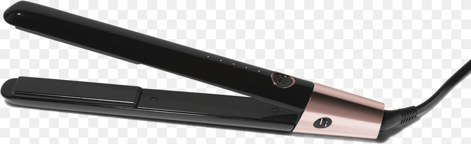 Singlepass Luxe In Black And Rose Gold Primary Image T3 Hair Straightener, Blade, Razor, Weapon Free Transparent Png