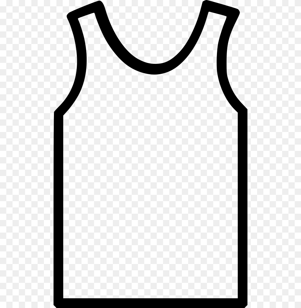 Singlet Svg Icon Download, Clothing, Undershirt, Tank Top, Smoke Pipe Free Png