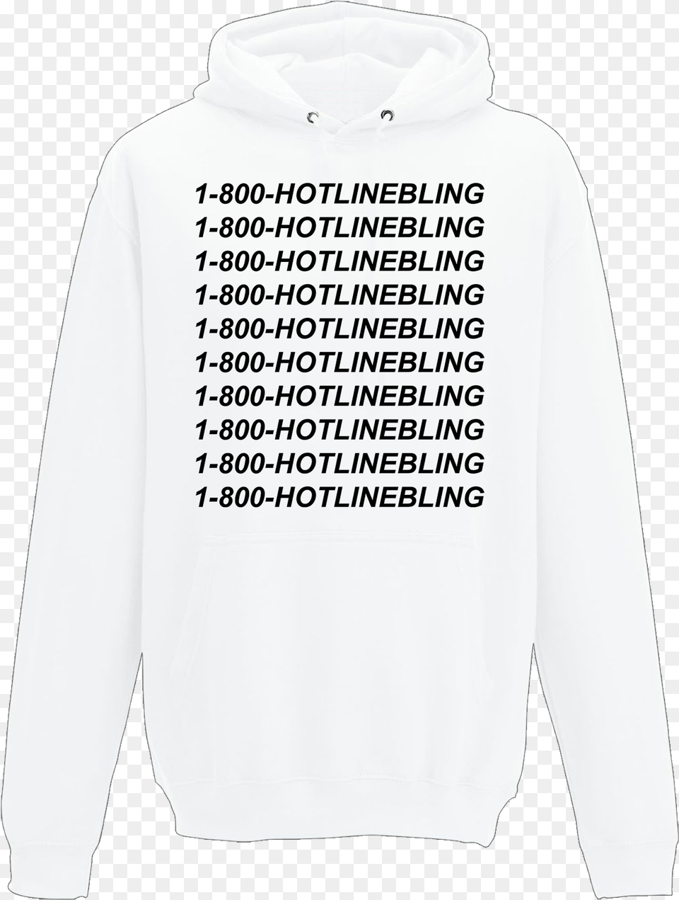Singoutloud Hotline Bling Printed Hoodie Hoodie, Clothing, Knitwear, Sweater, Sweatshirt Free Transparent Png