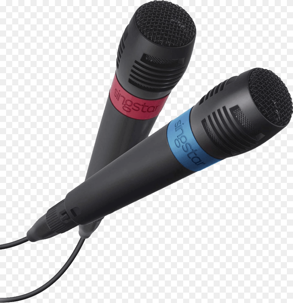 Singstar Microphones, Electrical Device, Microphone, Appliance, Blow Dryer Png Image