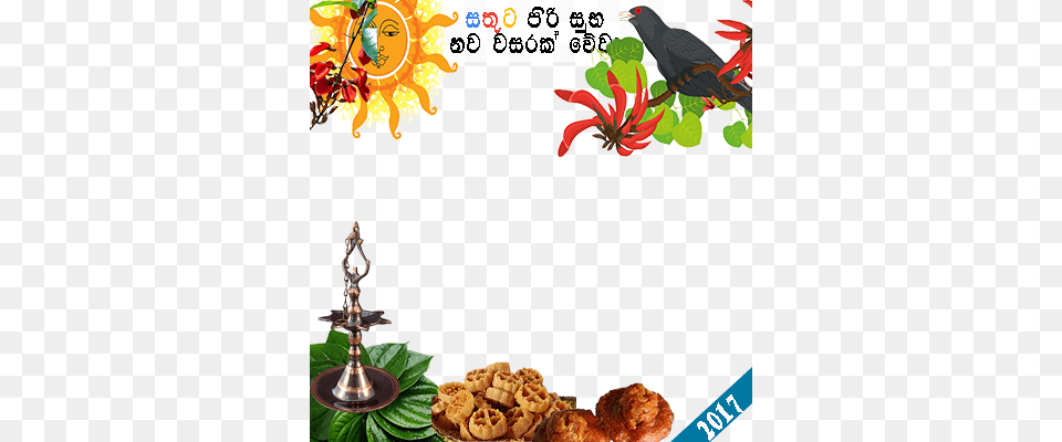 Sinhala And Tamil New Year Sinhala And Tamil New Year 2017, Animal, Bird, Blackbird Free Png