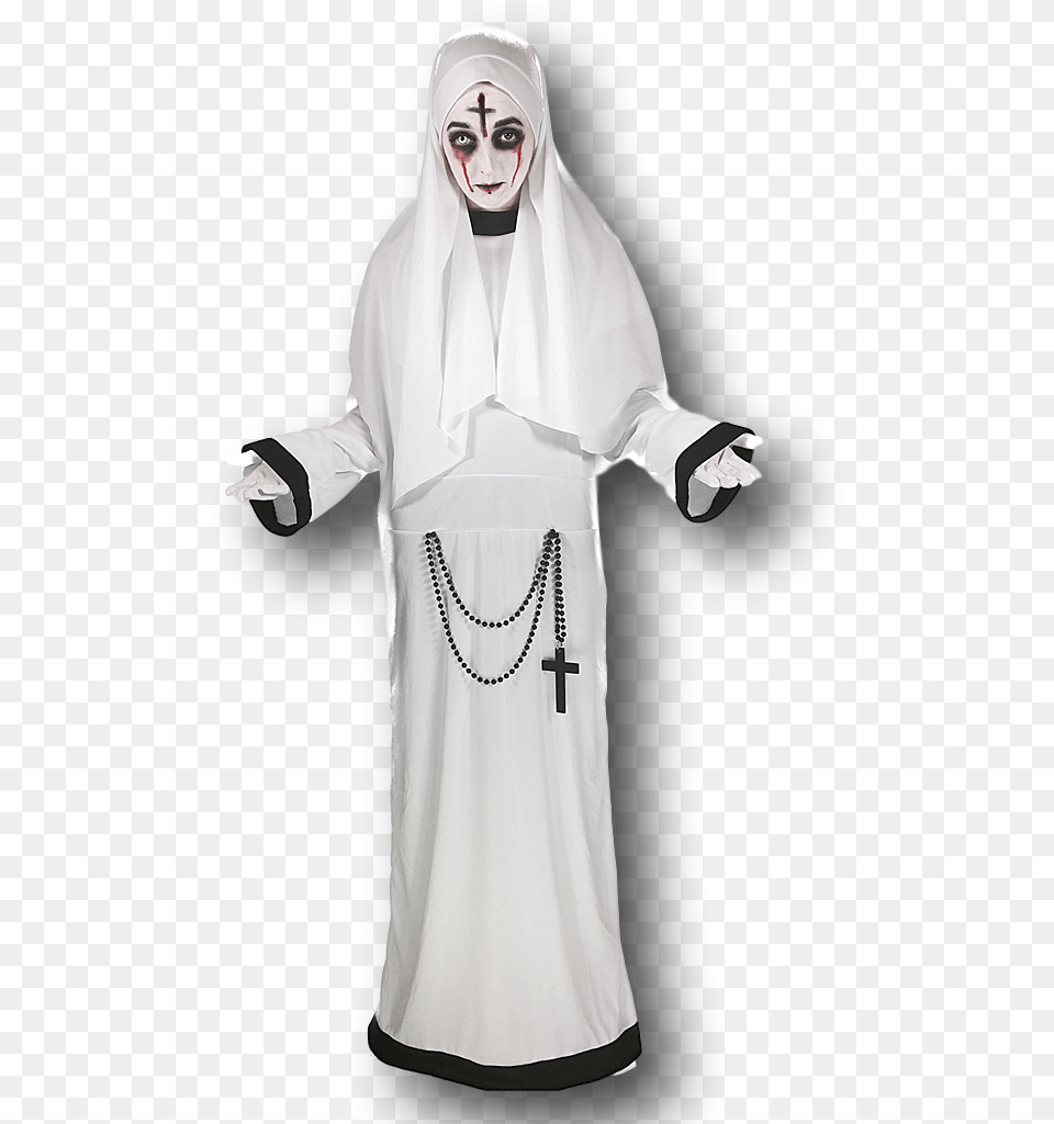 Sinister Sister Costume Mujer Disfraz Con Tunica Blanca, Clothing, Person, Fashion, Adult Png