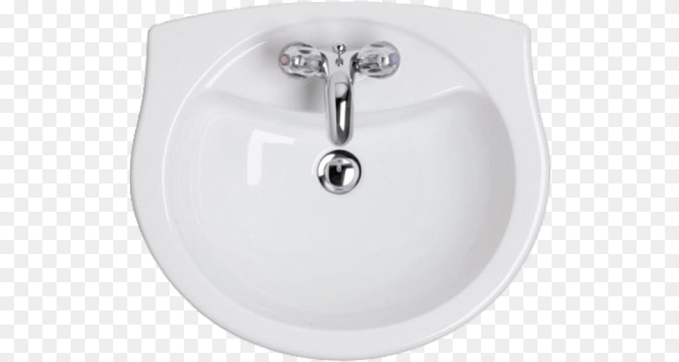 Sink Top View High Quality Bathroom Sink Top View, Sink Faucet, Plate Free Transparent Png