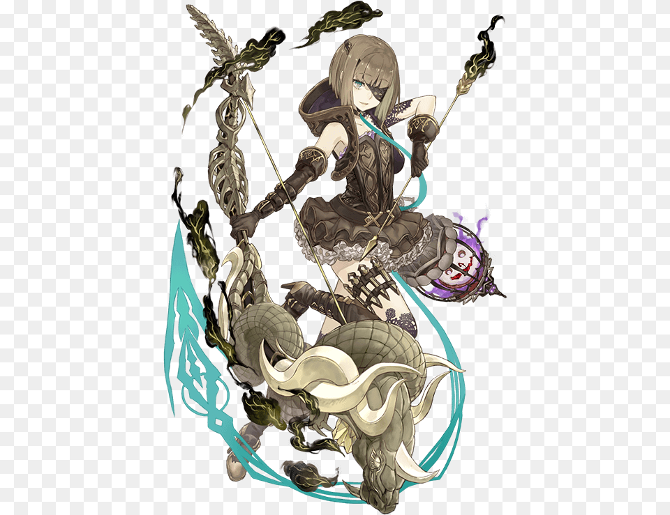 Sinoalice Gretel, Archer, Archery, Bow, Person Free Transparent Png