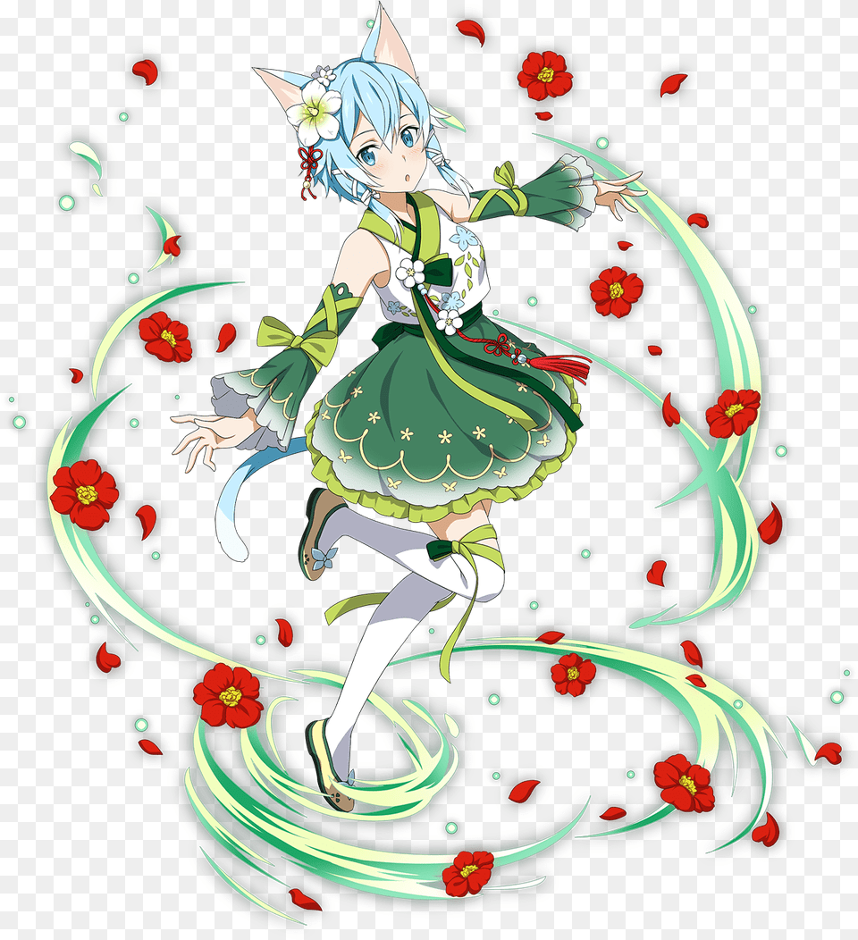 Sinon Alo Memory Defrag, Art, Graphics, Comics, Book Free Png