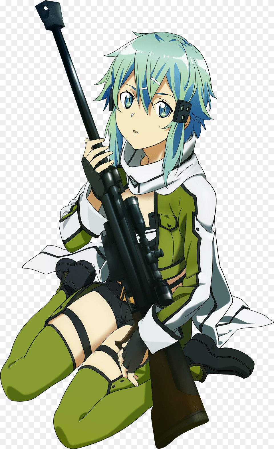 Sinonnon 01 Sword Art Online 2 Sinon, Book, Comics, Publication, Baby Free Png