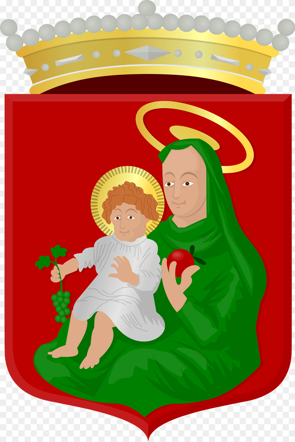 Sint Annaland Wapen 1701 Clipart, Baby, Person, Face, Head Free Png