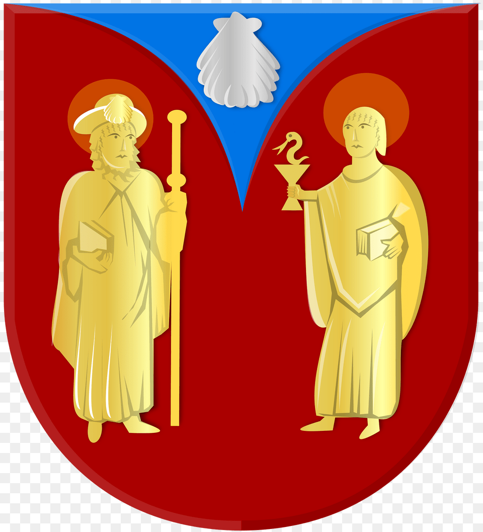 Sint Jacobiparochie Wapen Clipart, Adult, Person, Man, Male Png Image