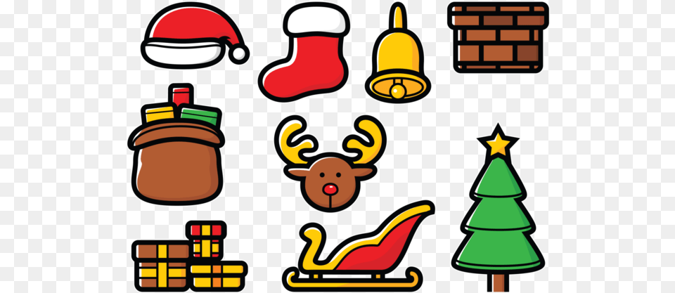 Sinterklaas Conjunto De Vectores Sinterklaas Vector, Dynamite, Weapon, Christmas, Christmas Decorations Free Png Download