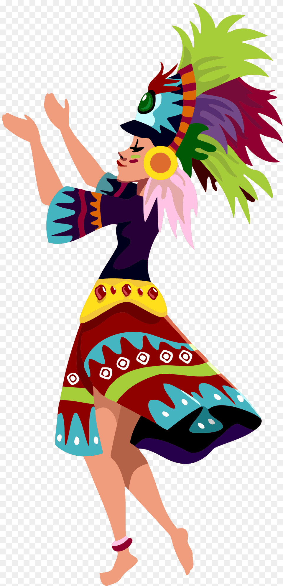 Sinulog Dancer Big Festival Dance Clipart, Person, Dancing, Leisure Activities, Face Png Image