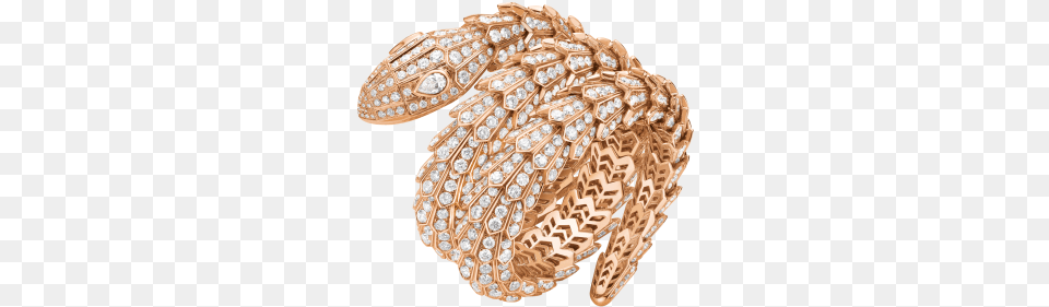 Sinuously Coiling Around The Wrist The Serpenti Bracelet Bulgari High Jewelry Serpenti, Accessories, Chandelier, Lamp, Earring Png