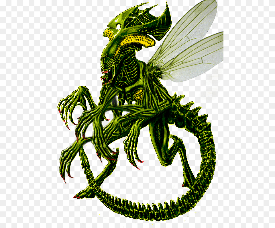 Sion Xenomorph Queen Alien, Dragon, Animal, Insect, Invertebrate Free Png