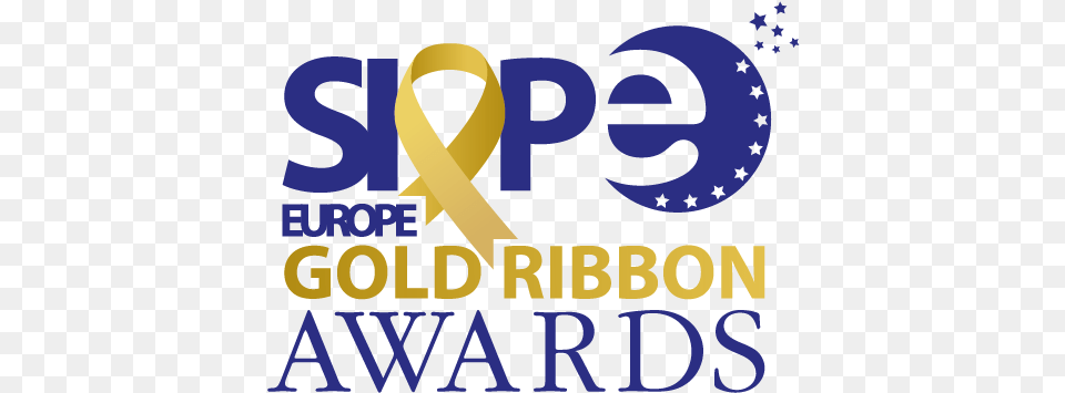 Siop Europe Gold Ribbon Awards Graphic Design, Alphabet, Ampersand, Symbol, Text Free Transparent Png