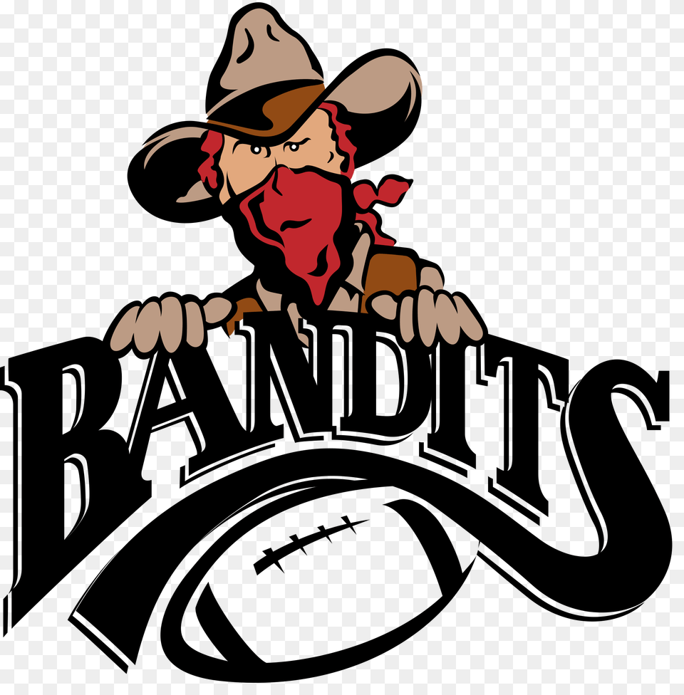Sioux City Bandits Logo Clipart Sioux City Bandits Football, Clothing, Hat, Baby, Person Png Image