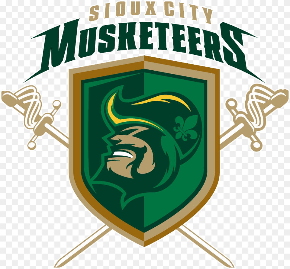 Sioux City Musketeers Sioux City Hockey, Armor, Shield Png