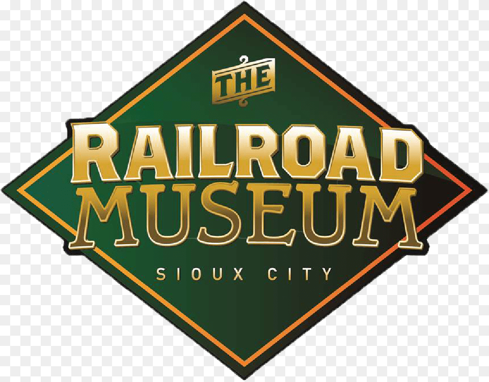 Sioux City Railroad Museum, Logo, Architecture, Building, Factory Png