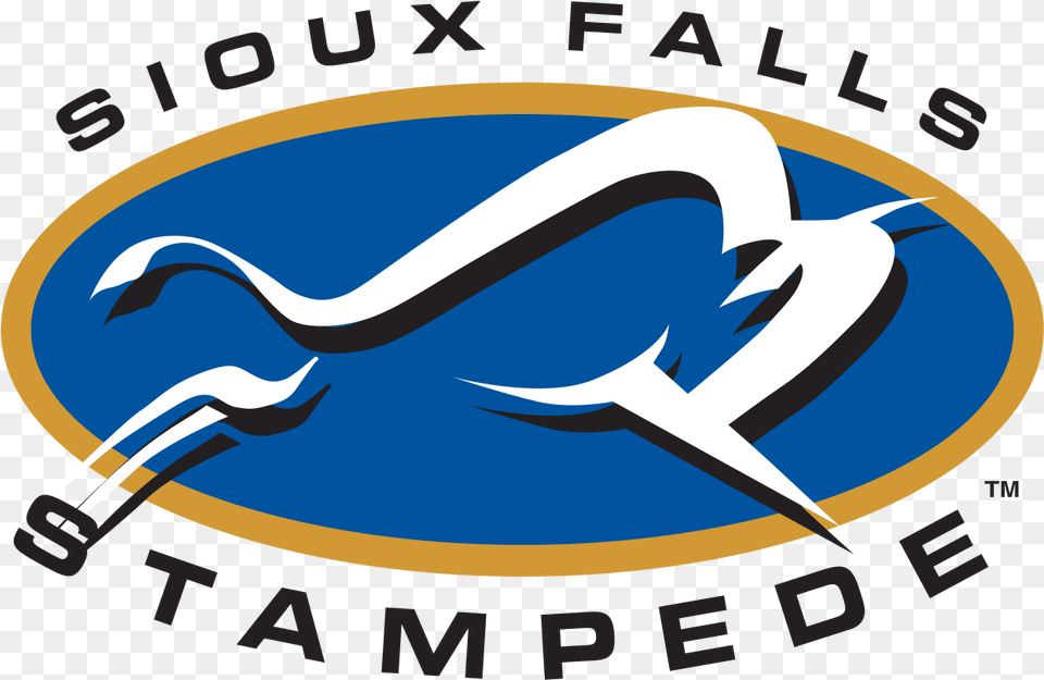 Sioux Falls Stampede Logo Sioux Falls Stampede, Symbol, Emblem, Vehicle, Transportation Free Png