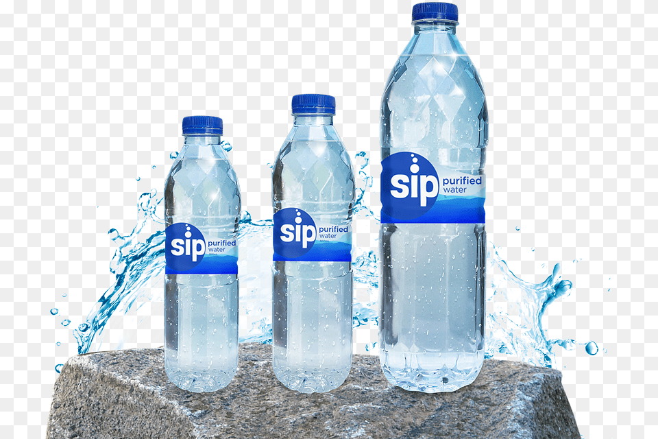 Sip Bottles With Water Water Bottle, Water Bottle, Beverage, Mineral Water Png