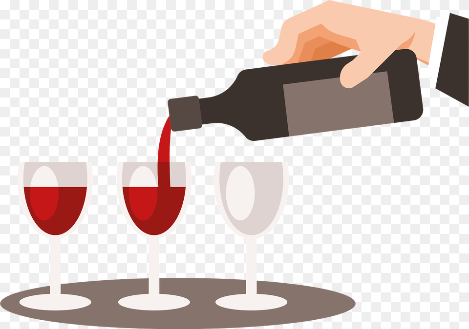 Sipping Red Wine Clipart, Alcohol, Red Wine, Liquor, Glass Png Image