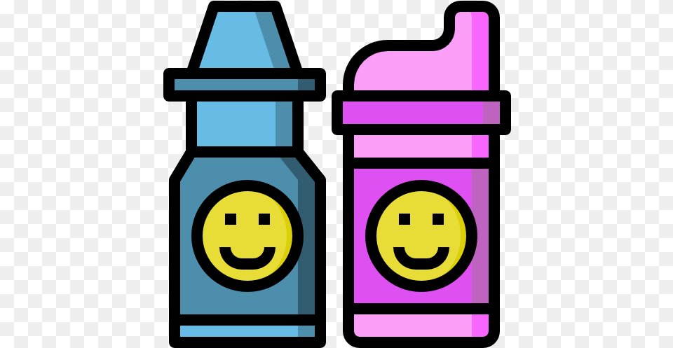 Sippy Cup Happy, Bottle, Cross, Symbol Free Png Download