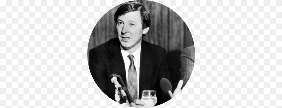 Sir Alex Ferguson Young, Accessories, Press Conference, Photography, Person Png Image