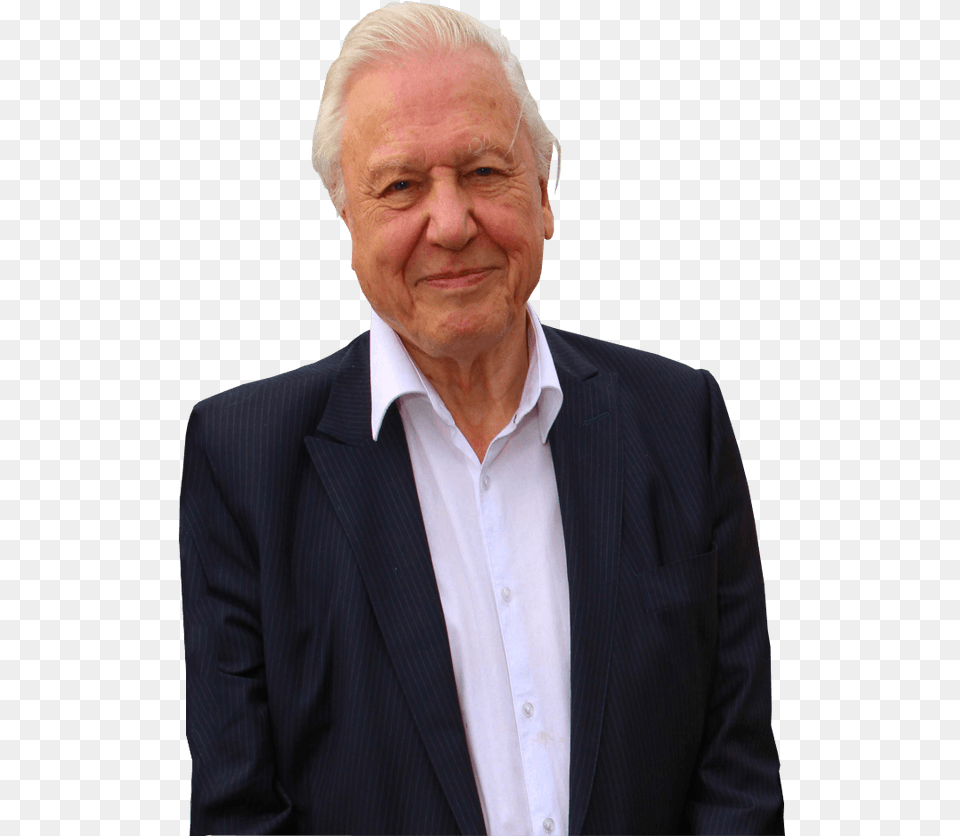 Sir David Attenborough Transparent Background Transparent David Attenborough No Background, Jacket, Suit, Person, Head Free Png Download